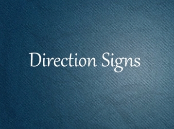 Direction Signs